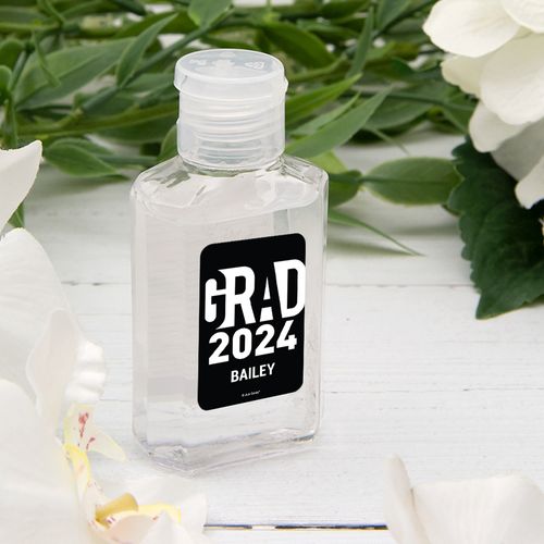 Personalized Graduation Grad Hand Sanitizer - 2 fl. oz Bottle