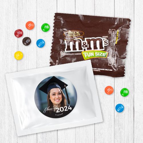 Personalized Graduation Class of Photo - Milk Chocolate M&Ms