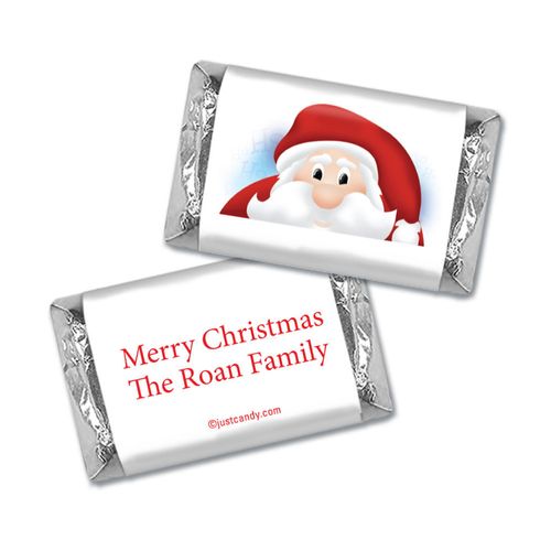 Ho Ho Ho Santa Christmas Personalized Miniature Wrappers