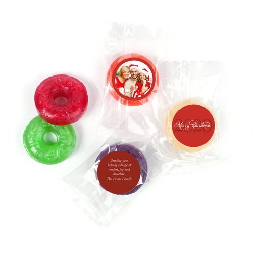 Personalized Life Savers 5 Flavor Hard Candy - Christmas Wishes