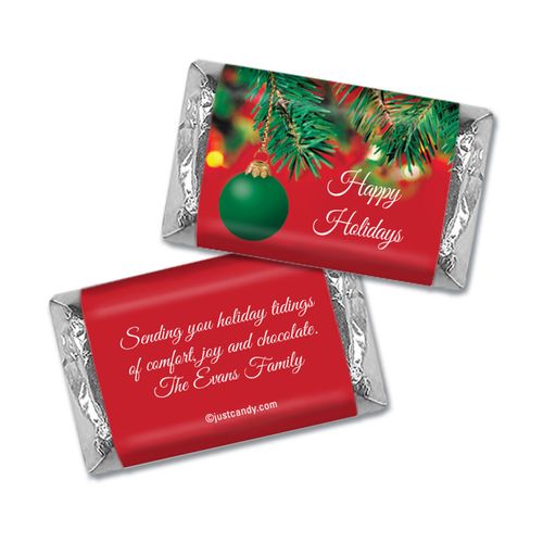 Decorated Tree Christmas Personalized Miniature Wrappers