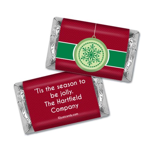 Jingle Bells Christmas Personalized Miniature Wrappers