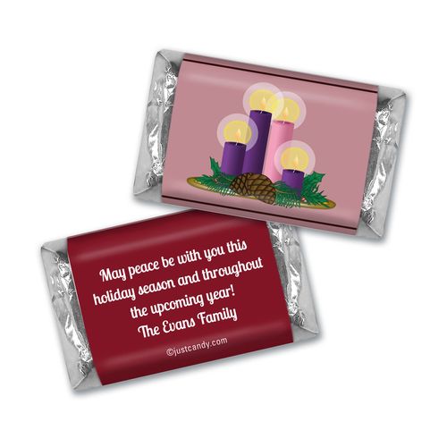 Christmas Personalized HERSHEY'S MINIATURES Grace and Peace to You