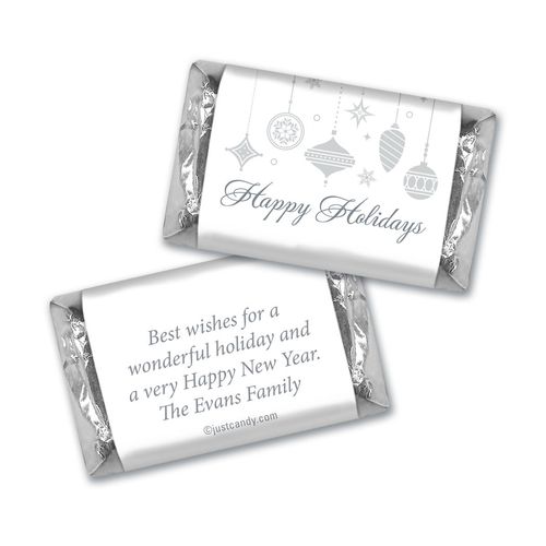 Sweet Silver Ornaments Christmas MINIATURES Candy Personalized Assembled
