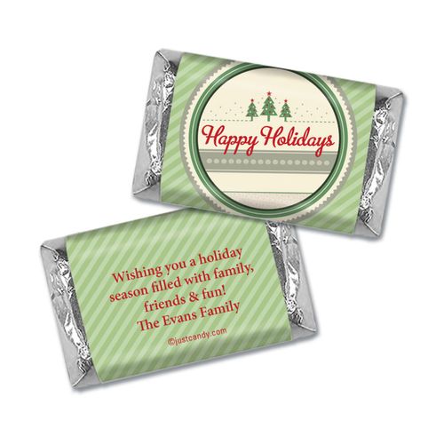A Vintage Holiday Christmas Personalized Miniature Wrappers
