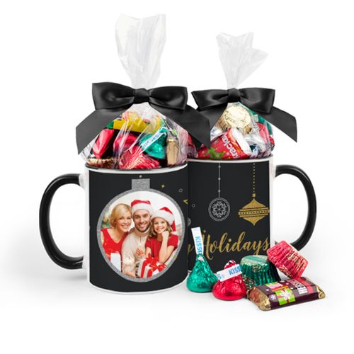 Personalized Christmas Once Upon a Holiday 11oz Mug with Hershey's Holiday Mix