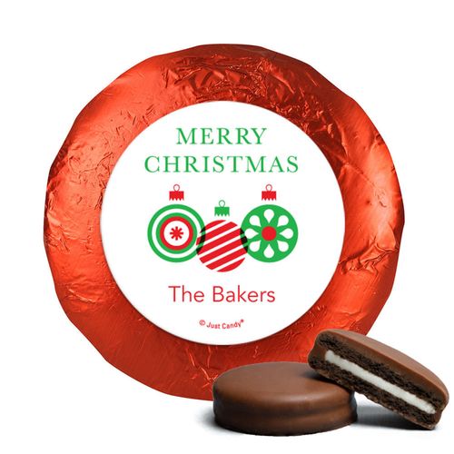 Personalized Christmas Ornaments Chocolate Covered Oreos