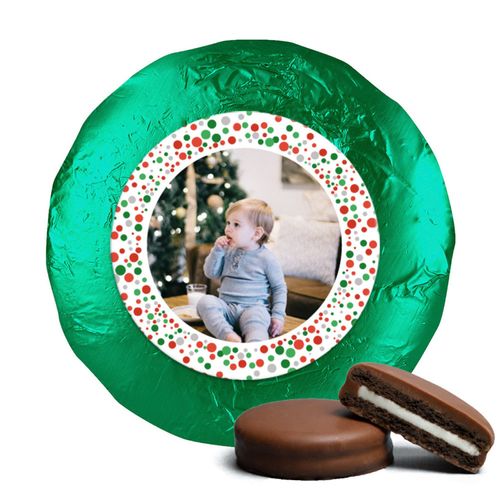 Personalized Christmas Confetti Add Your Photo Chocolate Covered Oreos