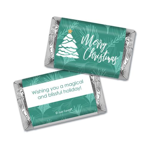 Personalized Oh Christmas Tree Hershey's Miniatures Wrappers