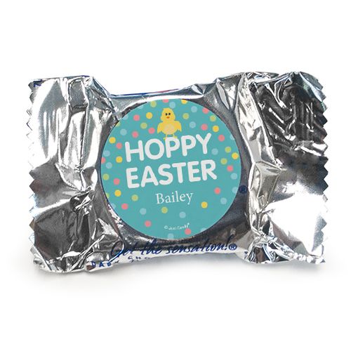 Personalized Easter Blue Chick York Peppermint Patties