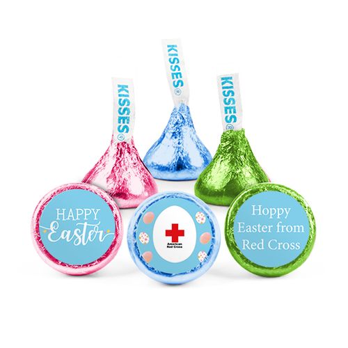 Personalized Hershey's Kisses - Easter Egg Add Your Logo