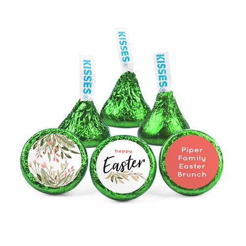 Personalized Easter Flowers Hershey's Kisses
