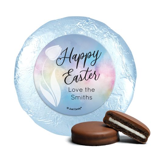 Personalized Easter Timeless Tulips Chocolate Covered Oreos