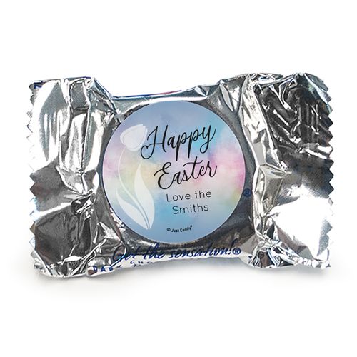 Personalized Easter Timeless Tulips York Peppermint Patties