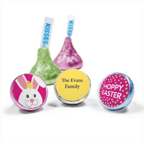 Personalized Easter Pink Chick Hershey's Kisses