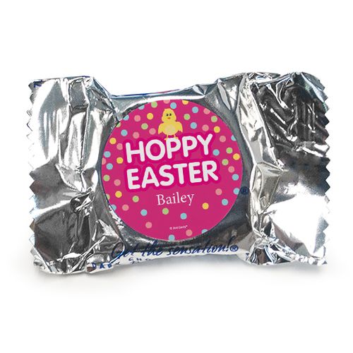 Personalized Easter Pink Chick York Peppermint Patties