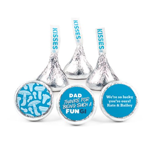 Personalized Dad's a FUNgi Father's Day 3/4" Stickers (108 Stickers)