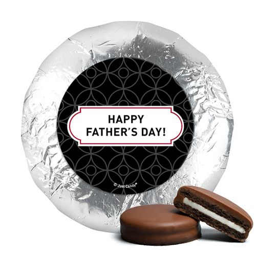 Father's Day Trellis Pattern Milk Chocolate Covered Oreos