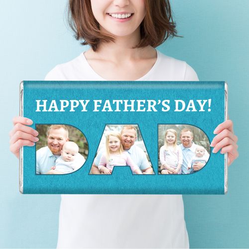 Personalized Father's Day Photo Giant 5lb Hershey's Chcolate Bar