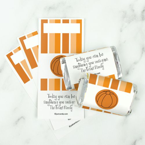 Perfect Pumpkin Halloween Personalized Miniature Wrappers