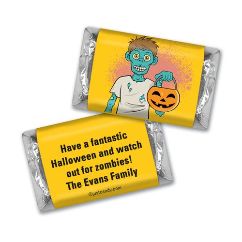 Zombie Treat Halloween MINIATURES Candy Personalized Assembled