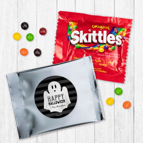 Personalized Halloween Ghouling Ghost - Skittles
