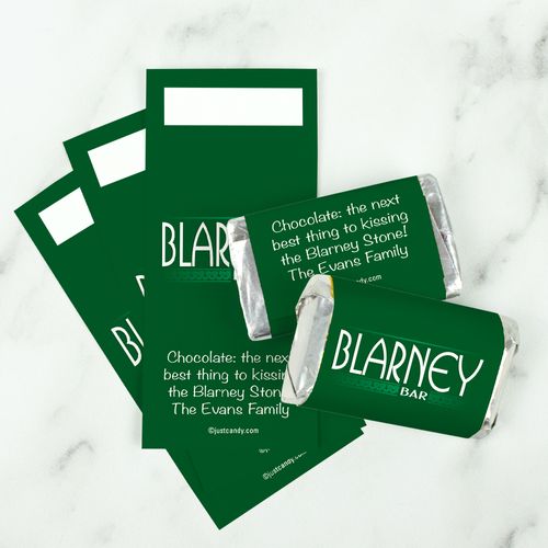 Personalized St. Patrick's Day Blarney Mini Wrappers