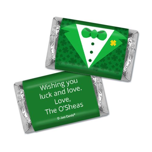 Personalized St. Patrick's Day Tux Hershey's Miniatures