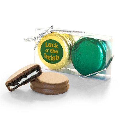 St. Patricks Day Luck 2Pk Chocolate Covered Oreo Cookies