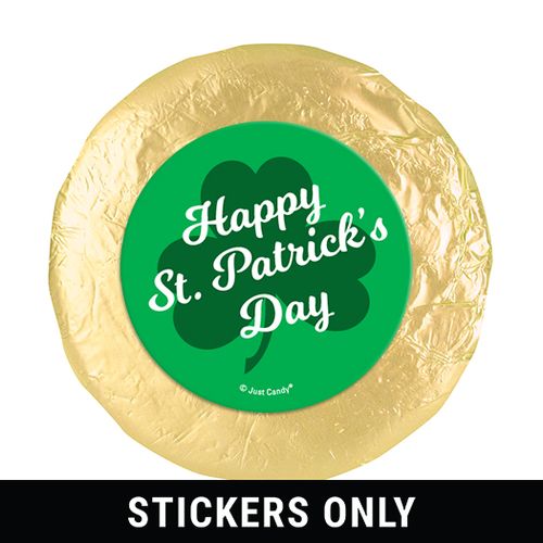 St. Patrick's Day Clover 1.25" Stickers (48 Stickers)