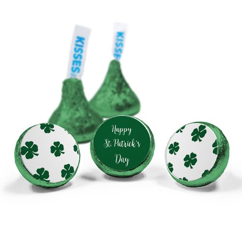 Personalized St. Patrick's Day Shamrocks Hershey's Kisses