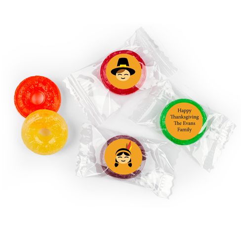 Mayflower Personalized Thanksgiving LIFE SAVERS 5 Flavor Hard Candy Assembled