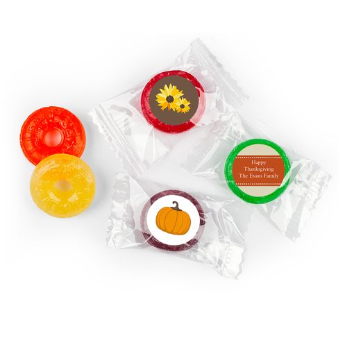 Harvest Personalized Thanksgiving LIFE SAVERS 5 Flavor Hard Candy Assembled