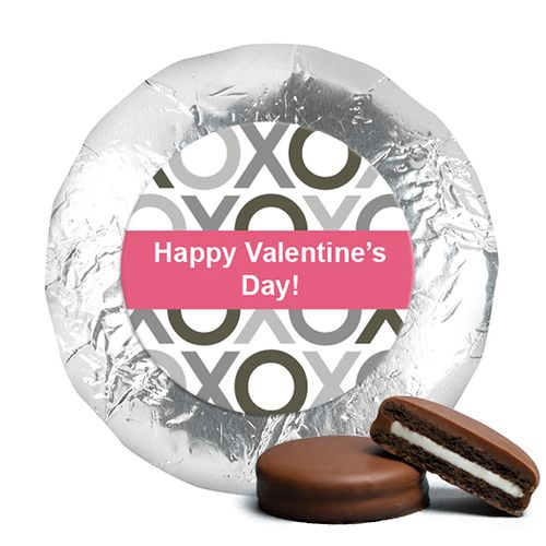 Valentine's Day XOXO Milk Chocolate Covered Oreos