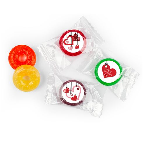 Valentine's Day LifeSavers 5 Flavor Hard Candy Hanging Hearts (300 Pack)