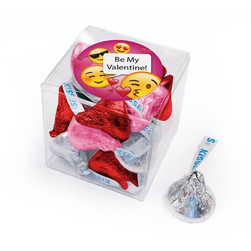 Valentine's Day Emoji Hershey's Kisses Gift Box