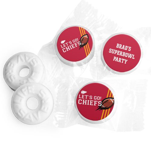 Life Savers Mints Personalized Chiefs Football Party