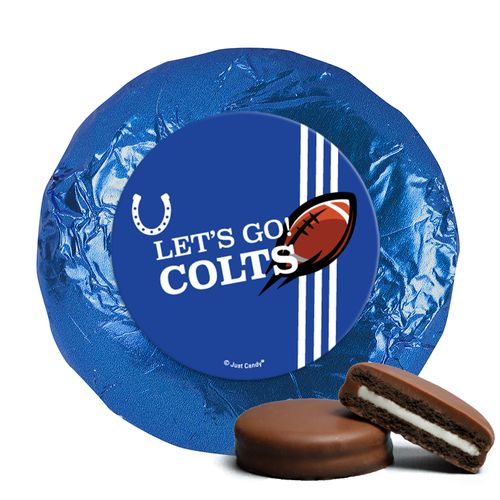 Colts Football Party Milk Chocolate Covered Oreos