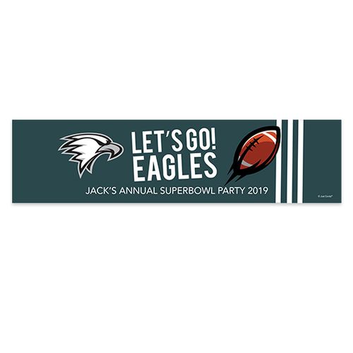 Eagles Football Party 5 Ft. Banner