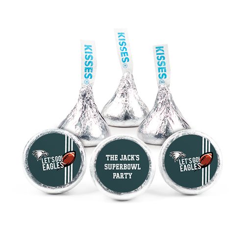 Personalized Eagles Football Party Hershey's Kisses