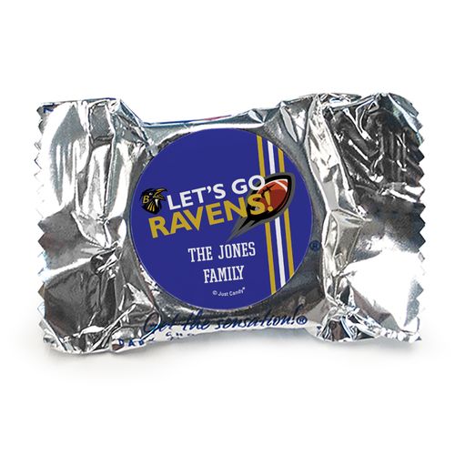 Personalized Ravens Football Party York Peppermint Patties