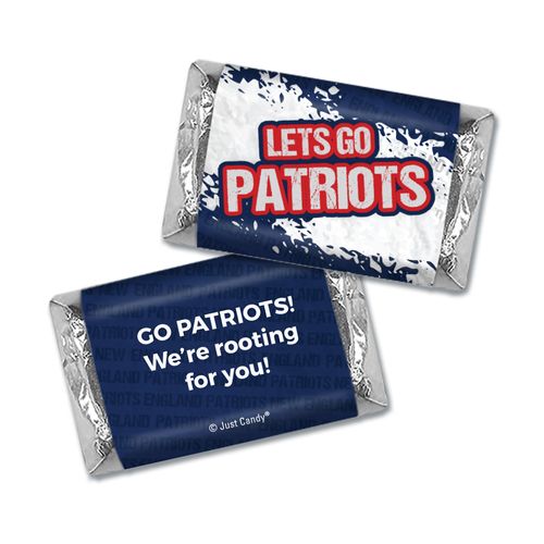 Let's Go Patriots Miniatures Wrappers