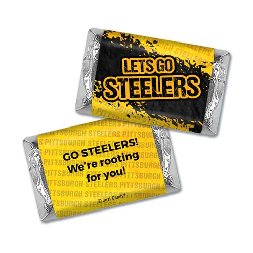 Let's Go Steelers Miniatures Wrappers