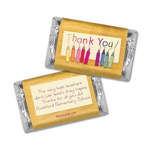 Color Me Thankful Personalized Miniature Wrappers