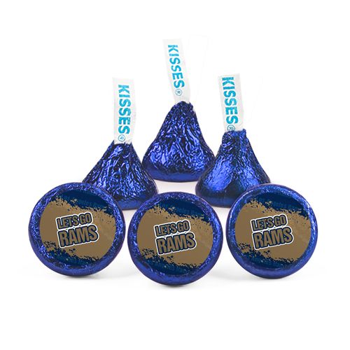 Hershey's Kisses - Let's Go Rams Football Party
