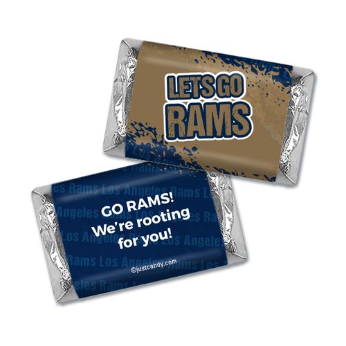 Go Rams! Football Party Hershey's Mini Wrappers Only