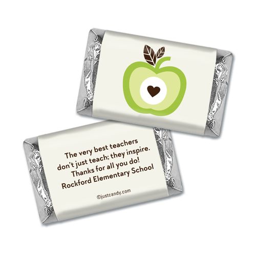 One Cool Apple Personalized Miniature Wrappers