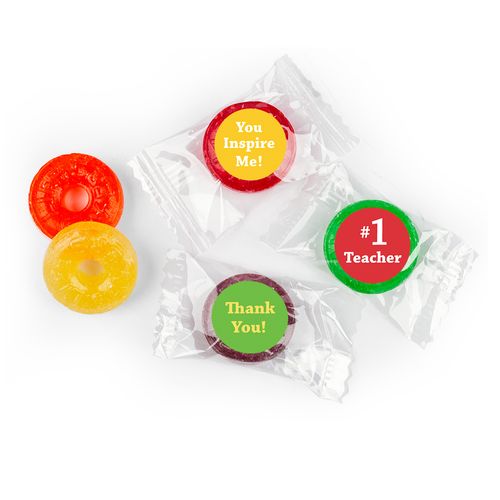 Gift For Teachers- Personalized LifeSavers 5 Flavor Hard Candy