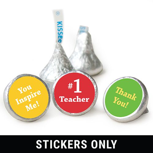 Awesome Teacher Gift 3/4" Sticker (108 Stickers)