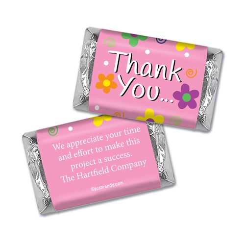 Dazzling Daisy Personalized Miniature Wrappers